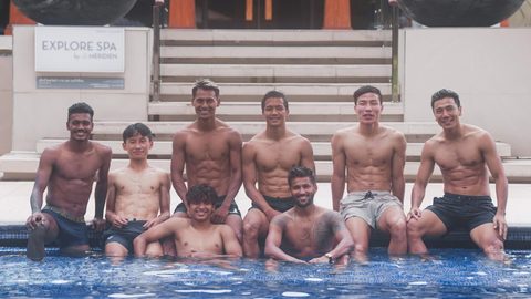 Poolside Recovery Session