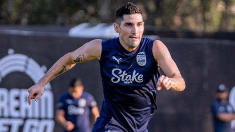Training Session ahead of the match against East Bengal