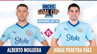 A sublime chip over the keeper 🆚 Díaz’s brilliant finish from close range 🔥 | #MCFCGoalCup23