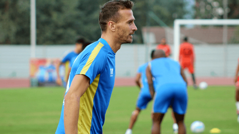 The Islanders train at Guwahati