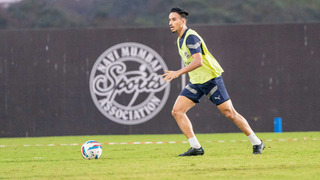 Training Session ahead of the match against Chennaiyin FC