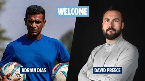 David Preece and Adrian Dias join Mumbai City’s Coaching & Technical Staff