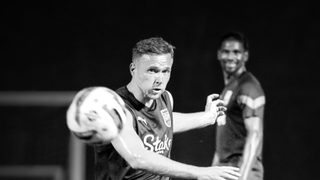 Final training session before taking on Bengaluru FC for the Semifinal 1st Leg