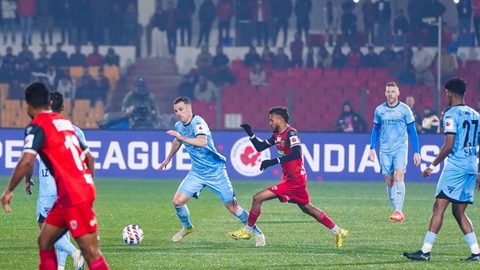 ISL Season 11 Match 19: NorthEast United 0-2 Mumbai City