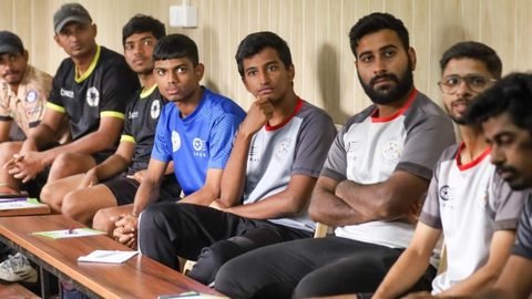 Snaps from the Grassroots Coach Workshop jointly organized by Mumbai City FC and Mumbai Football Association