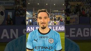 A debut to remember for our newest Islander, Ortiz 🩵#MCFCMSC #ISL #AamchiCity 🔵