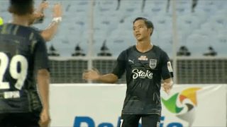 Chhangte's goal vs Indian Navy 😍
