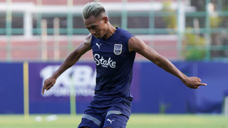 Training session ahead of the match against Kerala Blasters FC