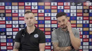 #MSCMCFC Pre Match Press Conference | Petr Kratky and Jorge Ortiz