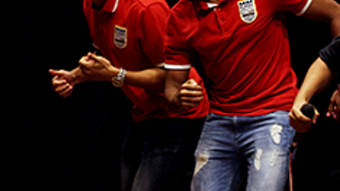 Mumbai City FC Players at KC College