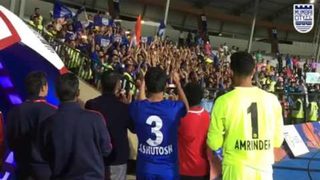Mumbai City FC Fans Applaud the Efforts from the Team
