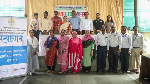 Mumbai City FC and Xylem Install Hand Washing Station in Dharavi in collaboration with Americares India