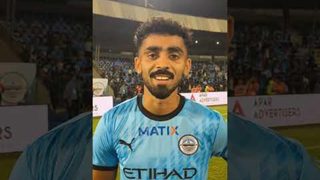 Akash Mishra speaks about #MCFCNEUFC, and expresses gratitude for the support received at the Arena👏