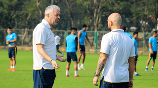 Training ahead of first game in 2020