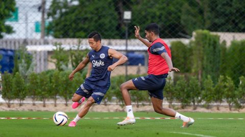 The hustle continues on the pitch for Islanders in the second week in Thailand