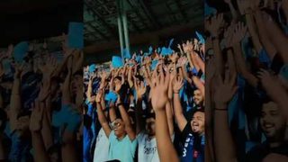 Throwback to this moment of the birthday boy hyping up our मंडळी 🩵#MumbaiCity #AamchiCity 🔵