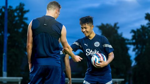 Clicks from the Islanders' pre-season training camp at Bangkok, Thailand