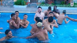 Pool Session Drill | Mumbai City FC Camp