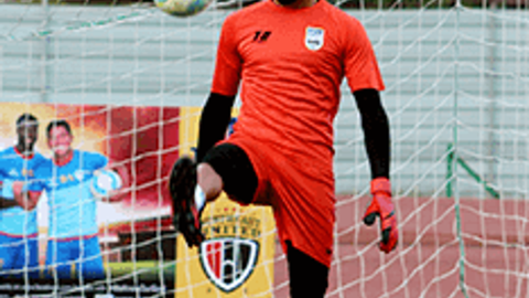 The Islanders train at Guwahati