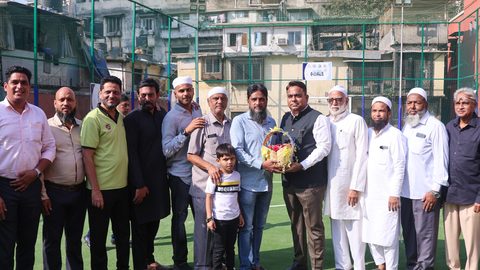 Inaugaration of Community Football Pitch in Madanpura