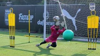 Training ahead of #MCFCATKMB