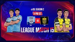 [LIVE] eISL Season 2 League - Match 15 | Mumbai City FC vs Hyderabad FC