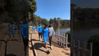 Walking, stretching, and soaking in Shillong’s beauty 🤩🙌 #NEUMCFC #ISL #AamchiCity 🔵 | MCFC