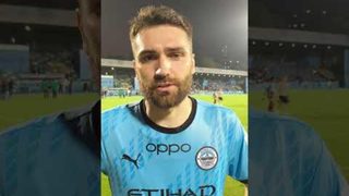 🗣 Jon Toral opens up after scoring his first goal for #TheIslanders 🌟#MCFCMBSG #ISL #AamchiCity 🔵