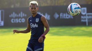 Training session ahead of the match against NorthEast United FC