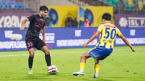 ISL Season 11 Match 23 : Kerala Blasters 1-0 Mumbai City