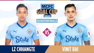 Our Mizo Flash’s perfect left-footed hit 🆚 Vinit’s absolute banger from yards out 🫡 | #MCFCGoalCup23