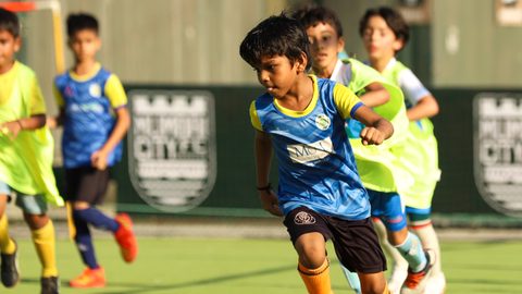 Snaps from Day 1 of the Mumbai City FC Golden Baby League
