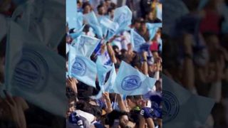 🎥 Roars, cheers and full-on support from the stands in #MCFCBFC 🩵