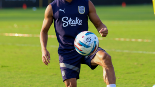 Training session ahead of the match against NorthEast United FC