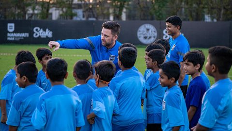 Mumbai City U11s meet the First team players!