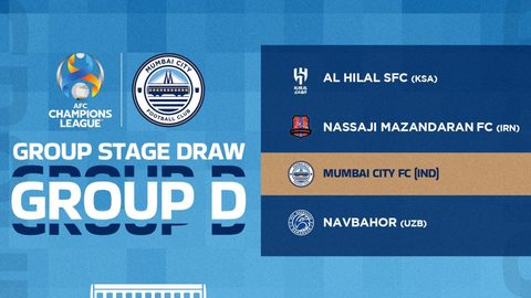 Mumbai City are in Group D of the AFC Champions League 2023-24