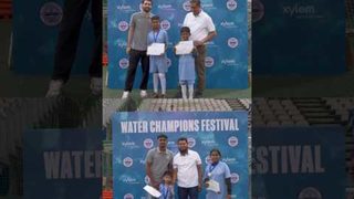 Xylem and Mumbai City concluded the Football & WASH Workshops at Cooperage ⚽💧