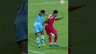 This nutmeg from Akash Mishra is the @easportsfc MCFC Skill of the Match from #MCFCNEUFC 👏