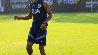 Training session ahead of the match against NorthEast United FC