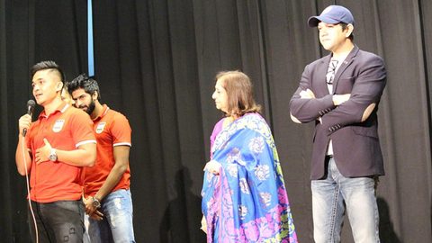 Mumbai City FC Players at KC College