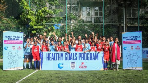 Snaps from the launch of the Healthy Goals Program in partnership with OSCAR Foundation