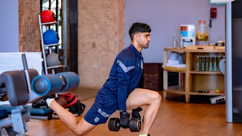 The Islanders fueled by FastandUp during their workout session