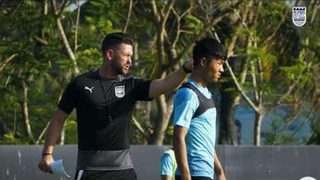 Training before Mumbai City FC vs Bengaluru FC | #MCFCBFC