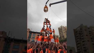गोविंदा रे गोपाळा, यशोदेच्या तान्ह्या बाळा 🩵#DahiHandi #AamchiCity 🔵