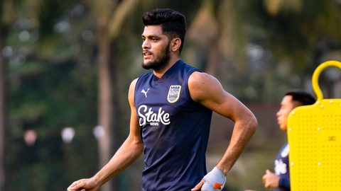 Training session ahead of the match against Hyderabad FC