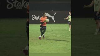 Nothing, just @bhaskarroy in his zone 😤🧤