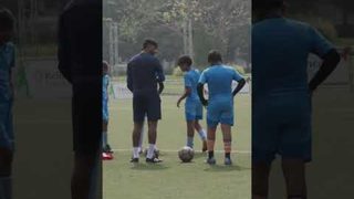 Our U-14s getting sharper every session 👊⚡#MumbaiCity #AamchiCity 🔵 @RelianceFoundationTV