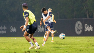 Training Session ahead of the match against Chennaiyin FC