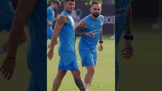 High in spirits before the high voltage clash ⚡🩵#MCFCKBFC #ISL #AamchiCity 🔵