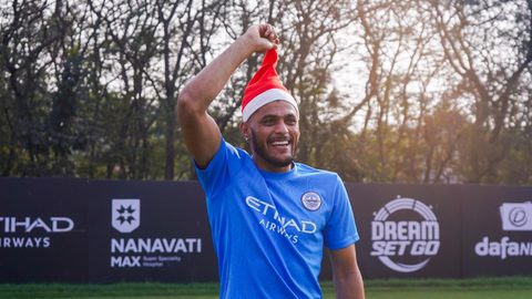 Christmas Festivities at the Islanders' Camp